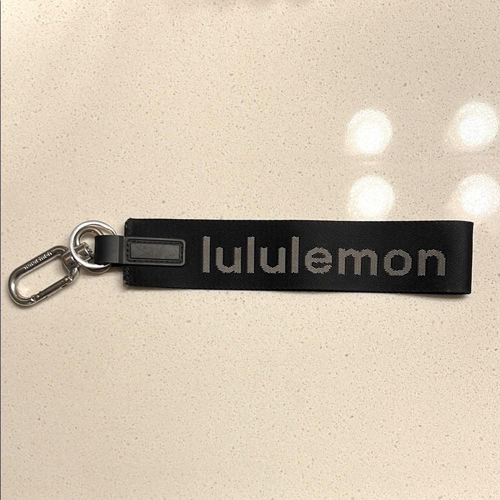 Lululemon Never Lost Keychain